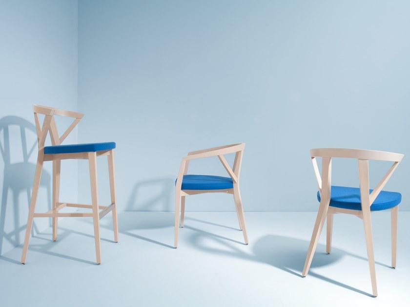 Blifase Стул из бука со встроенной подушкой Forest sun-id-1382343 - Вид №1