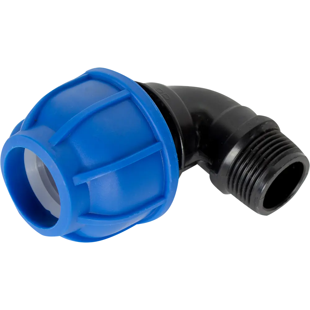 Отвод ПНД Unio ø3/4"х25 мм наружная резьба STLM-2162679