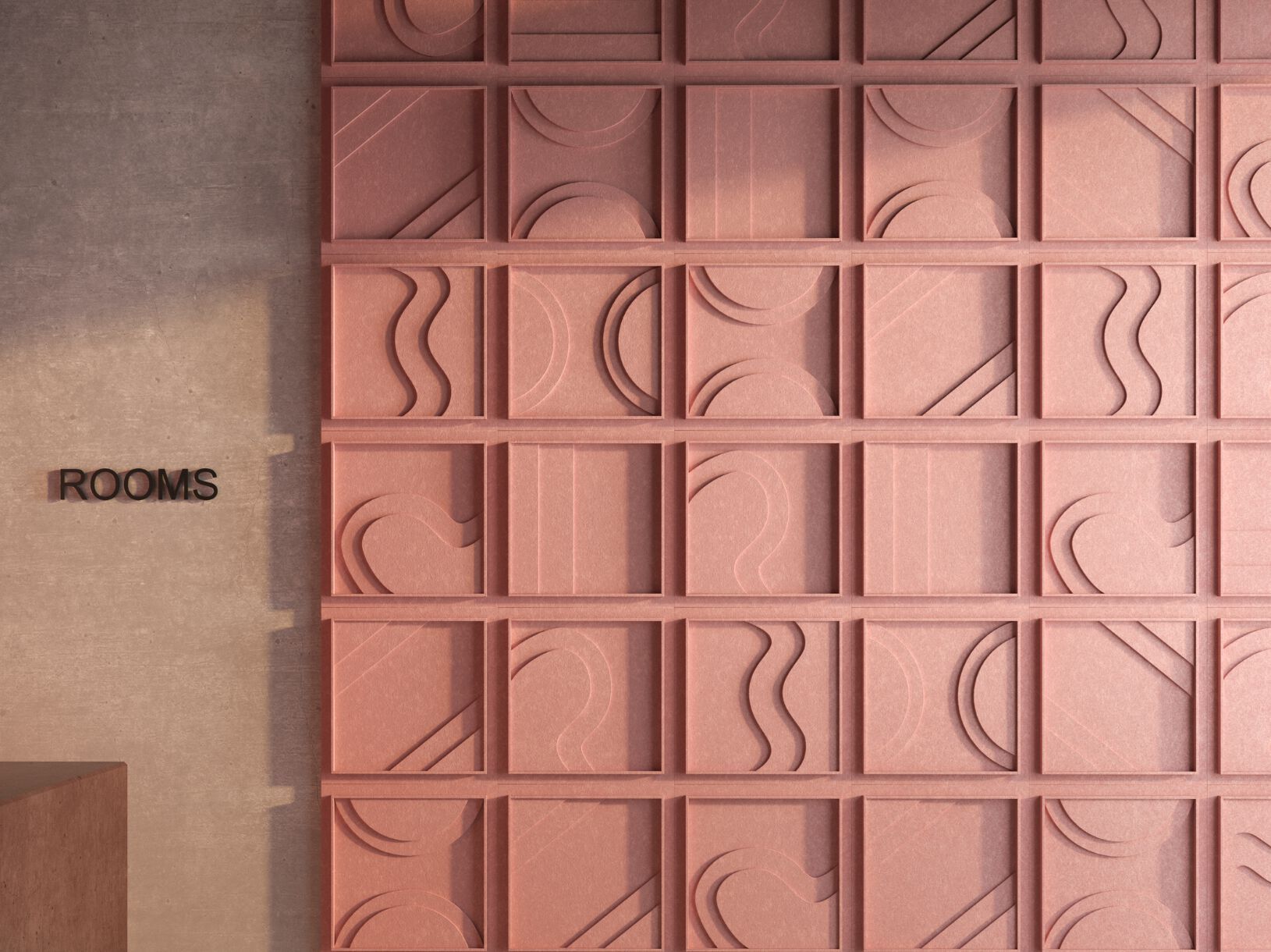 Акустическая панель из полиэфирного волокна ECOcero ECOwall ARCH-00037829