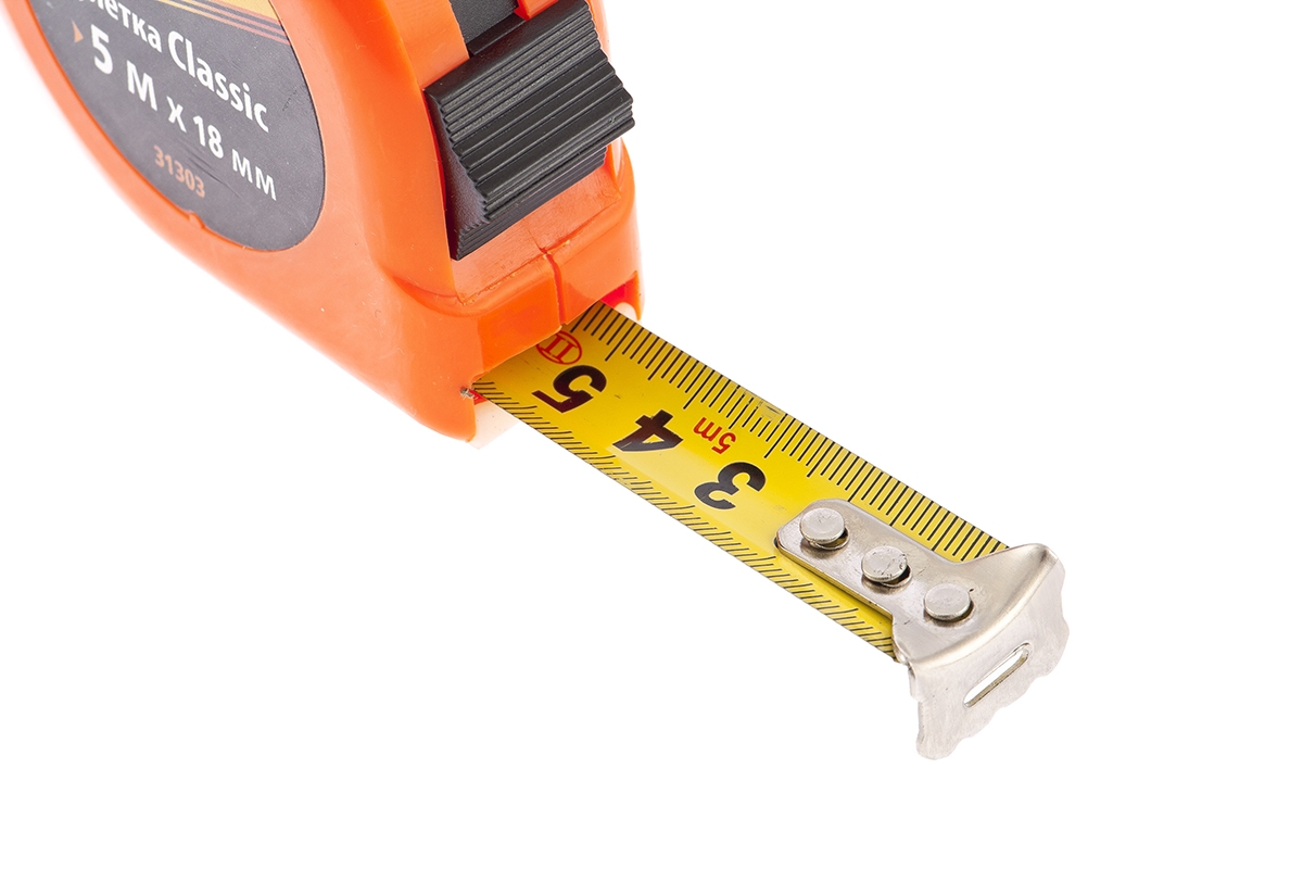 Рулетка Classic 5мх18мм пластиковый корпус Sparta 8195 - Вид №2