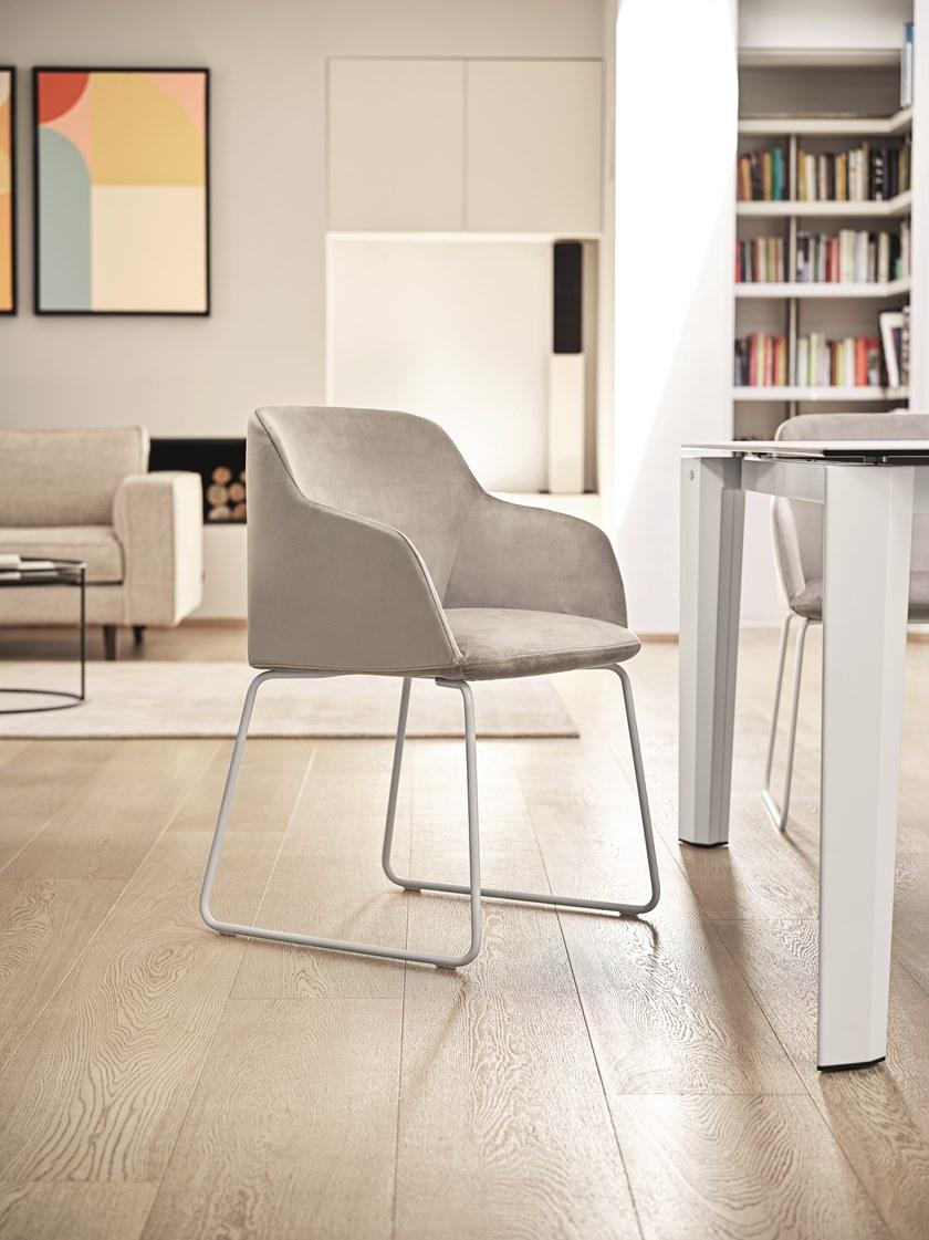 Calligaris Кресло-санки с подлокотниками Elle Cs2011 - Вид №1