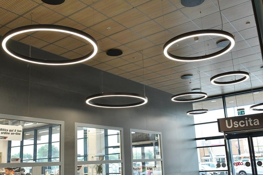 SOFT SOUND Звукопоглощающий подвесной потолок из огнестойкого мдф Soft top sun-id-1358270 - Вид №14