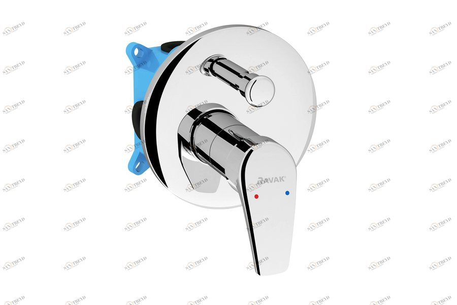Смеситель скрытого монтажа c переключателем NO 065.00 Ravak X070045