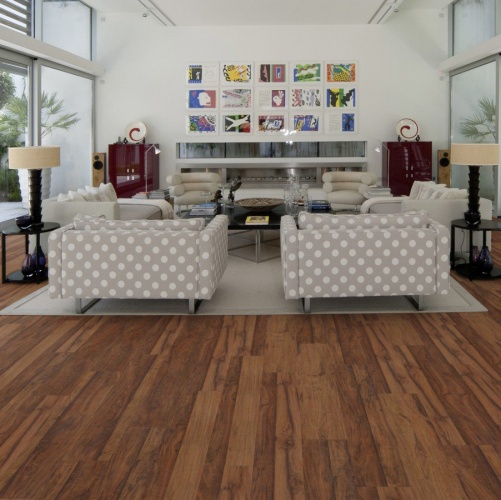 Пробка Wicanders Authentica Dark Red (Гладкая) 1220х185 мм E1XL001 - Вид №12