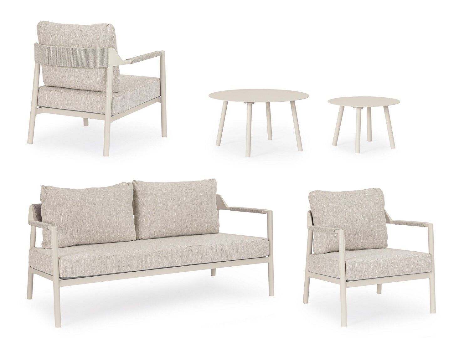 Lounge Garden set BIZZOTTO ROPERY ARCH-00112232 - Вид №3