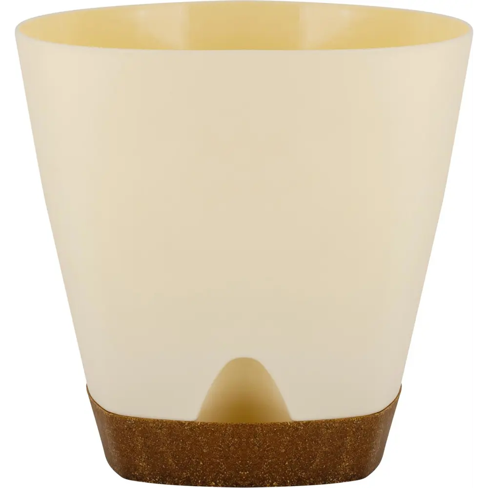 Горшок для цветов INGREEN Wood 8 л бежевый круглый 89416390 STLM-1563829