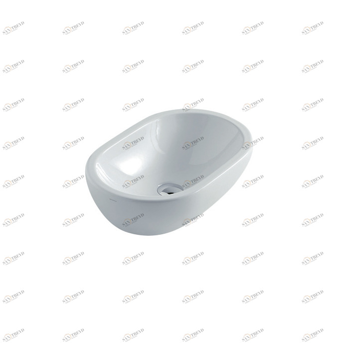 5233 Накладная раковина на столешницу  овальная Galassia M2