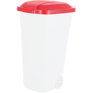 Крышка контейнера для раздельного сбора мусора Plast Team цвет красный