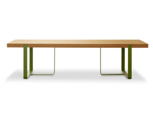 Прямоугольный обеденный стол из шпона