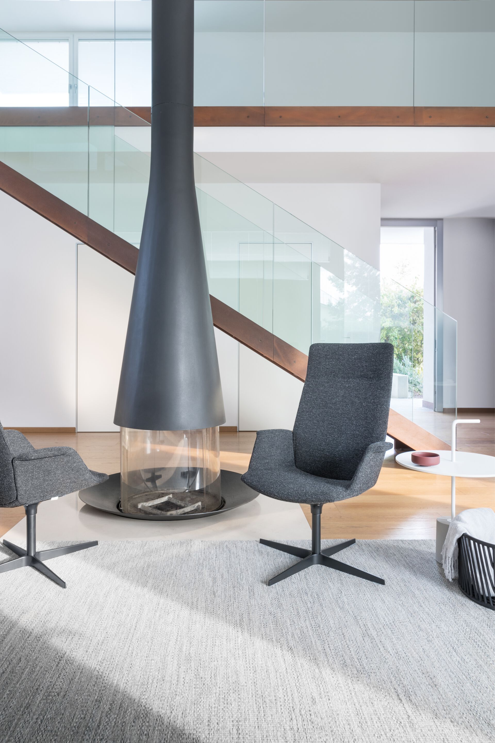 4 спицы подлокотник ткань операционный офис стул Lapalma один ARCH-00030729 - Вид №3