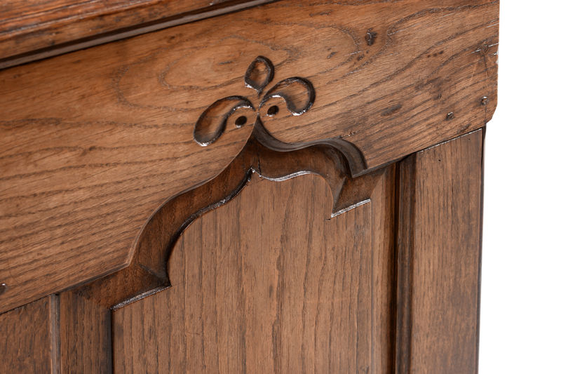 SOR27445 Дубовый сундук с панелями ijlbrown  - Вид №3