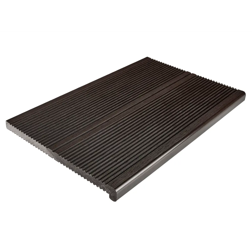 Ступень Groentec прямая ДПК 320x30x3000 мм цвет венге STLM-2179668