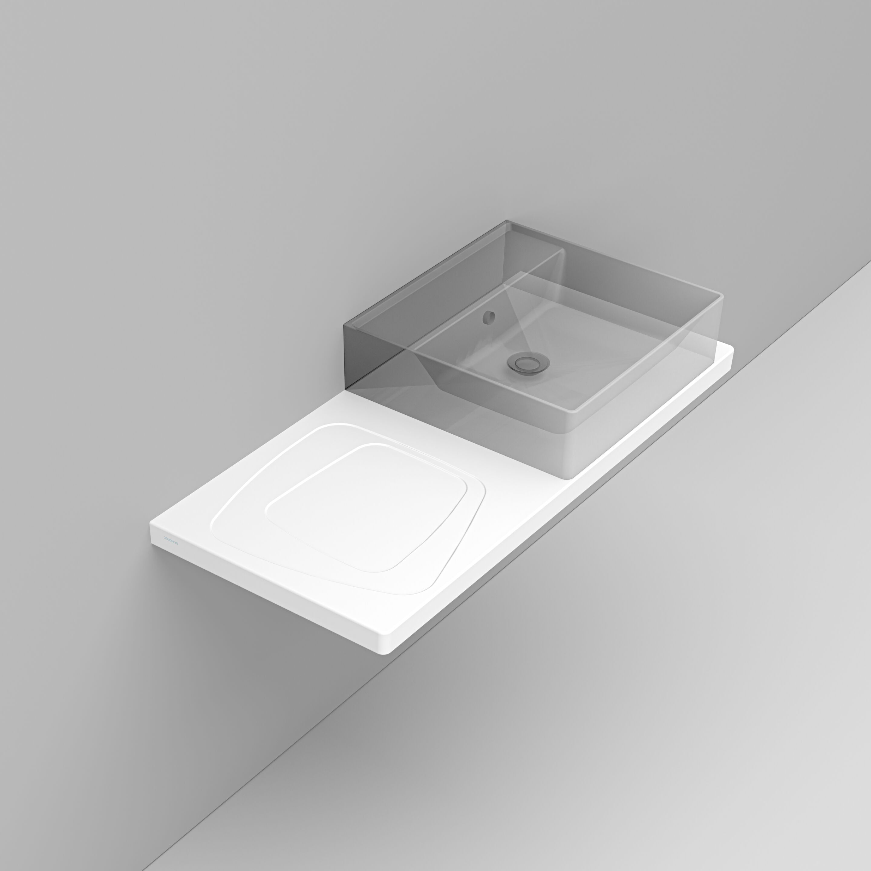 Керамическая столешница с одной раковиной Ceramica Dolomite за пределами ARCH-00033113 - Вид №2