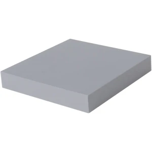Полка мебельная прямая 23x23.5x3.8 см МДФ цвет серый 81898855 STLM-2004077