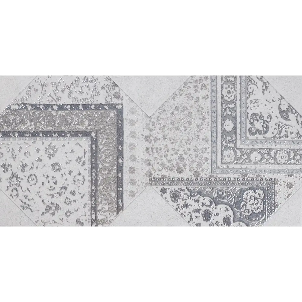 Декор настенный Belani Sheer Dec1 30x60 см матовый цвет светло-серый STLM-2021400