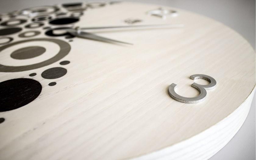 LIGNIS® Настенные часы из инкрустированного дерева Dolcevita brio 10.016 / 10.094 - Вид №3