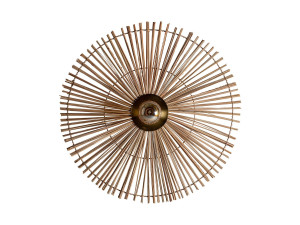 Настенный светильник из ротанга