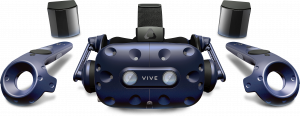 4QU87AA#ACB Система vr htc vive pro full kit (2x3.5''(2880*1600)/90hz/fov110/гироскоп, акселерометр, датчик приближения, сенсор ipd, steamvr tracking) 2 контроллера, 2 базовые станции, трек зона 10х10м HP