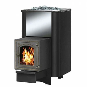 Печь для бани Везувий Сенсация 22 Антрацит (ДТ-4С) 2017