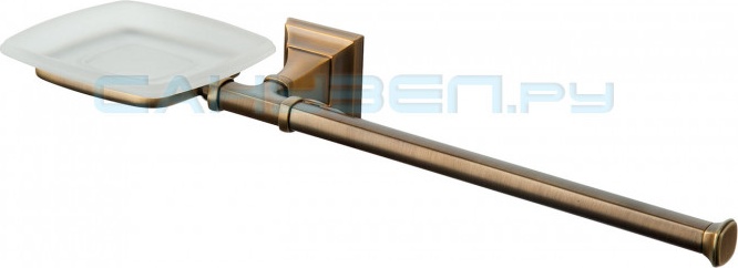 B3274 DX BR Мыльница с полотенцедержателем (бронза) COLOMBO PORTOFINO Colombo Design