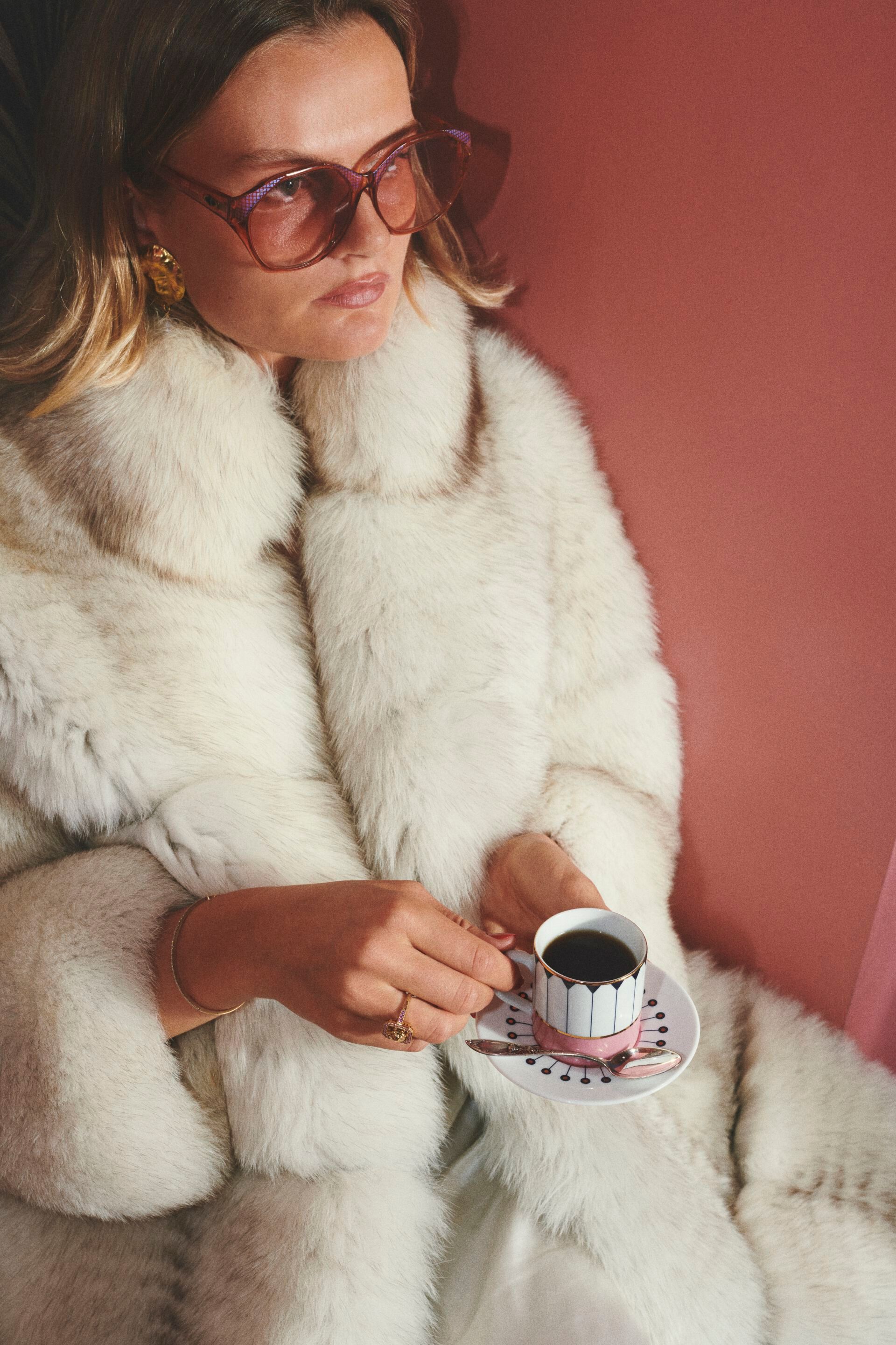 Фарфоровая кофейная чашка с блюдцем Reflections Copenhagen VELVET MORNING ARCH-00027734 - Вид №7