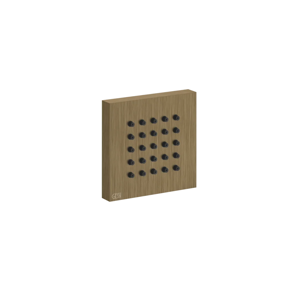 Корпус реактивного двигателя 32973 713 Gessi Inverso СТАРИННАЯ ЛАТУНЬ 32973713