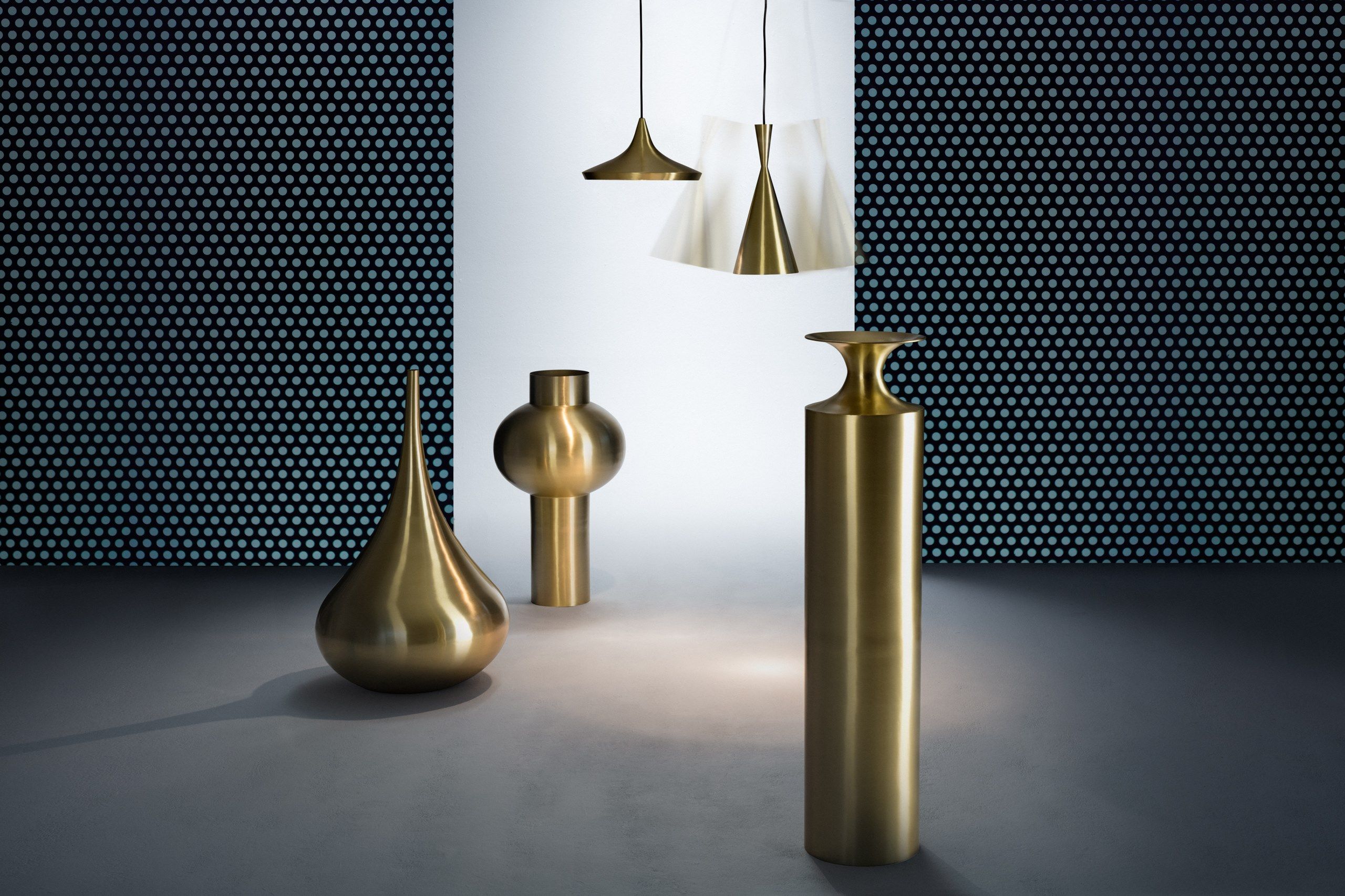 Латунный светодиодный подвесной светильник Tom Dixon Beat ARCH-00058572 - Вид №7