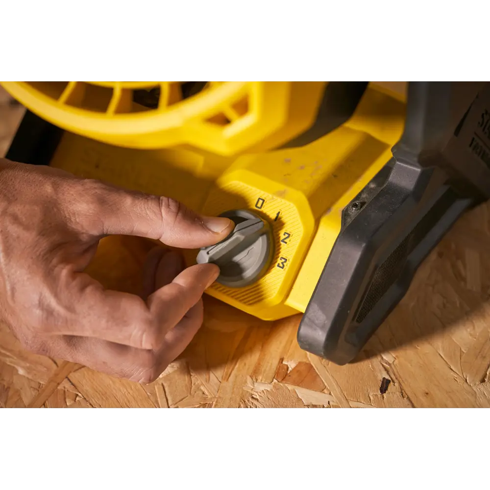 Вентилятор напольный Stanley Fatmax 18 Вт см цвет черный/желтый STLM-2146185 - Вид №10