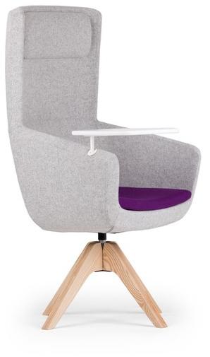 True Design Мягкое кресло с высокой спинкой Arca Aa 6099 - Вид №3