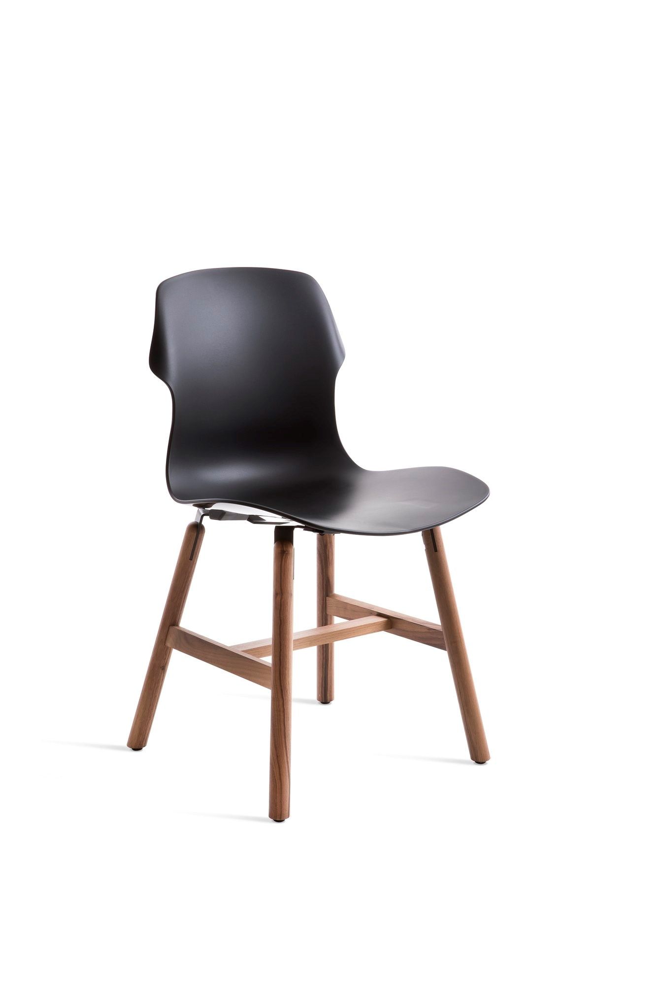 Стул из полипропилена с деревянными ножками Casamania & Horm стерео ARCH-00135003 - Вид №9