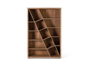 Отдельно стоящий книжный шкаф из манго
