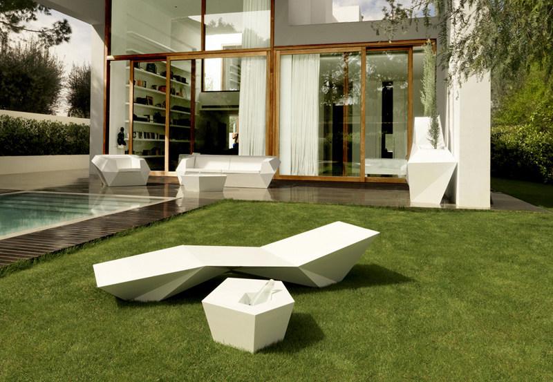 VONDOM Низкий садовый стол Faz sun-id-1382520 - Вид №9