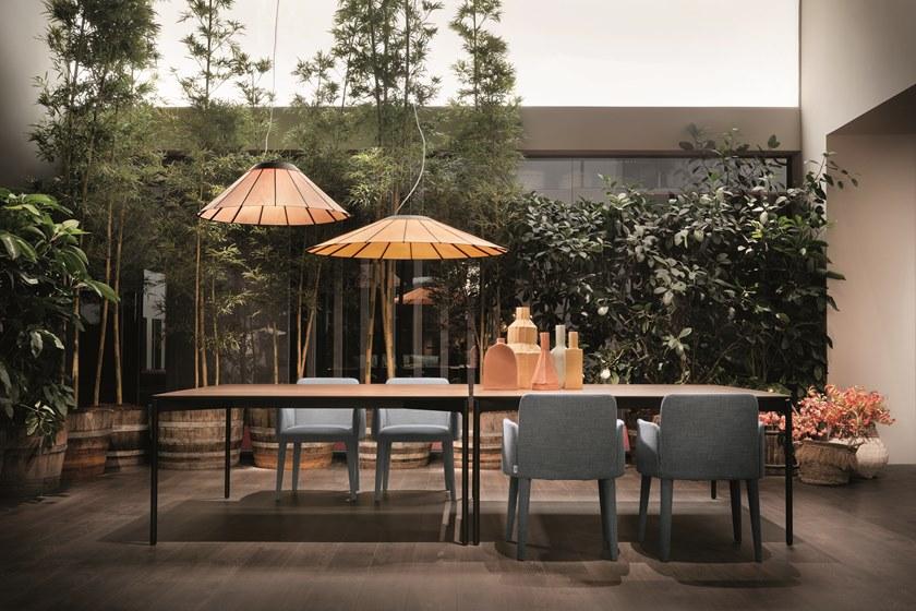 Lema Прямоугольный стол из алюминия и дерева sun-id-1506169 - Вид №5