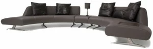 Aston Martin Секционный угловой диван с обивкой кожей
