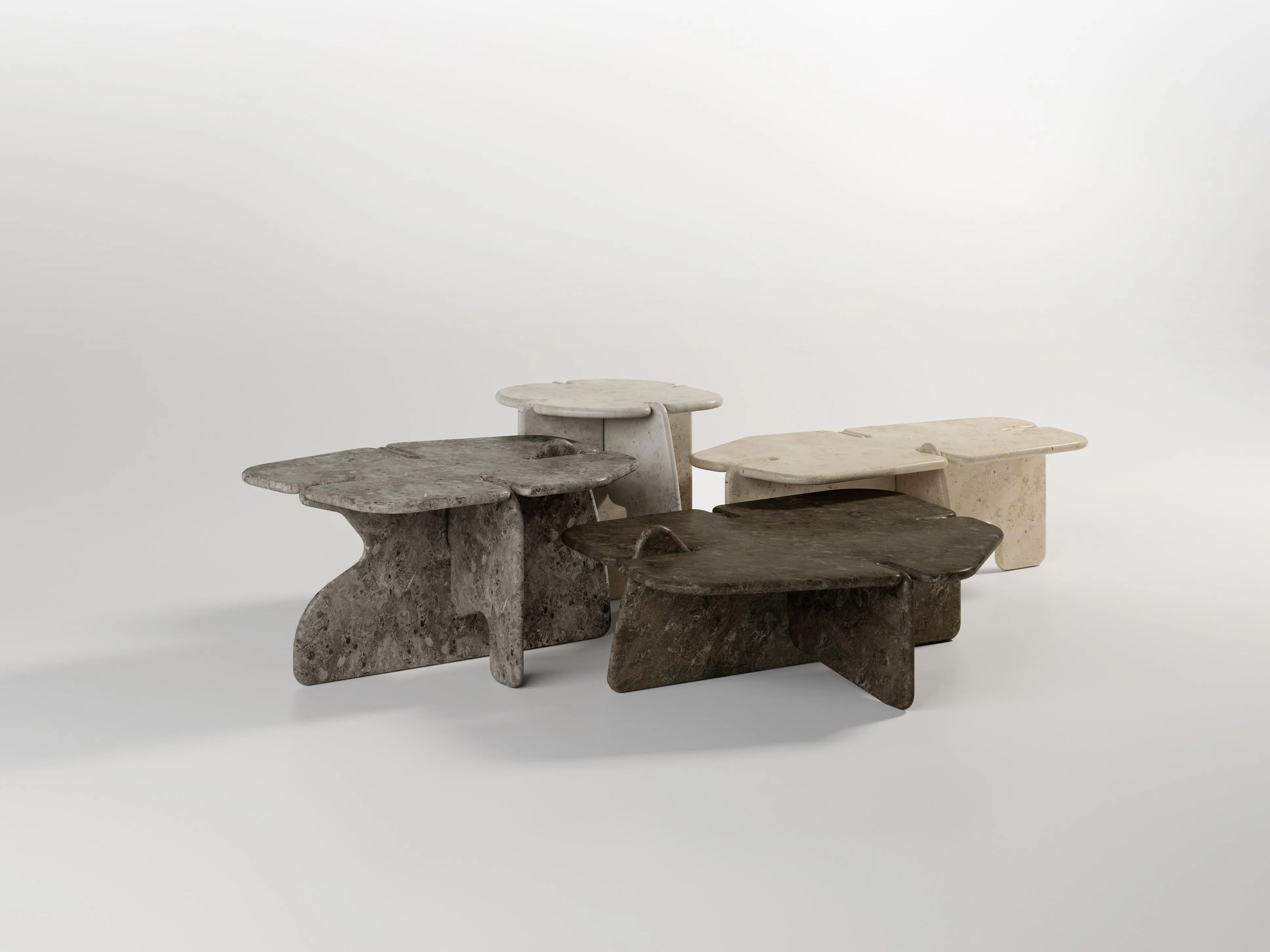 Журнальный столик из натурального камня Davani Lamé ARCH-00119958 - Вид №2