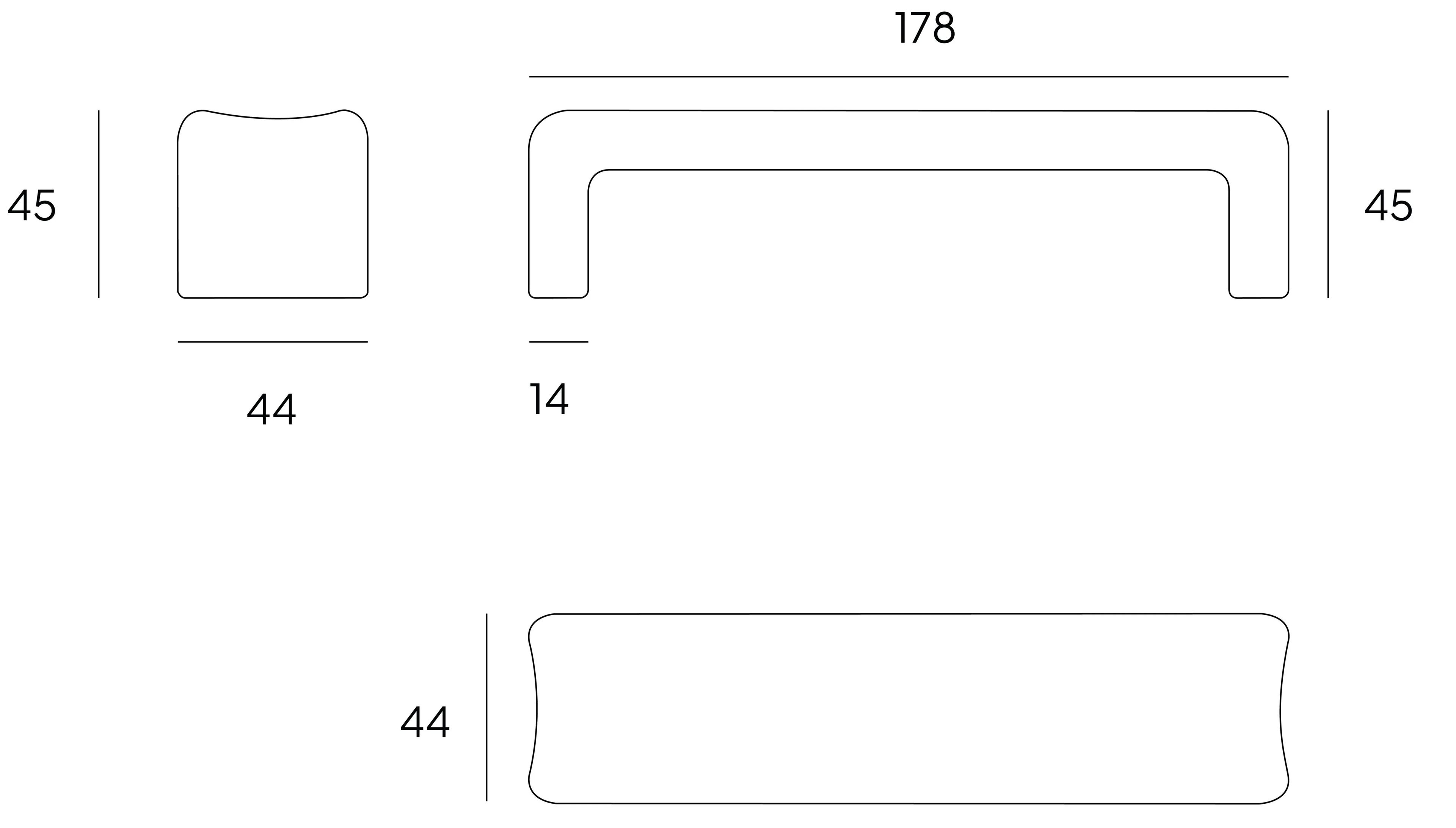 Травертиновая садовая скамейка VELTHA® Tinia ARCH-00099227 - Вид №8