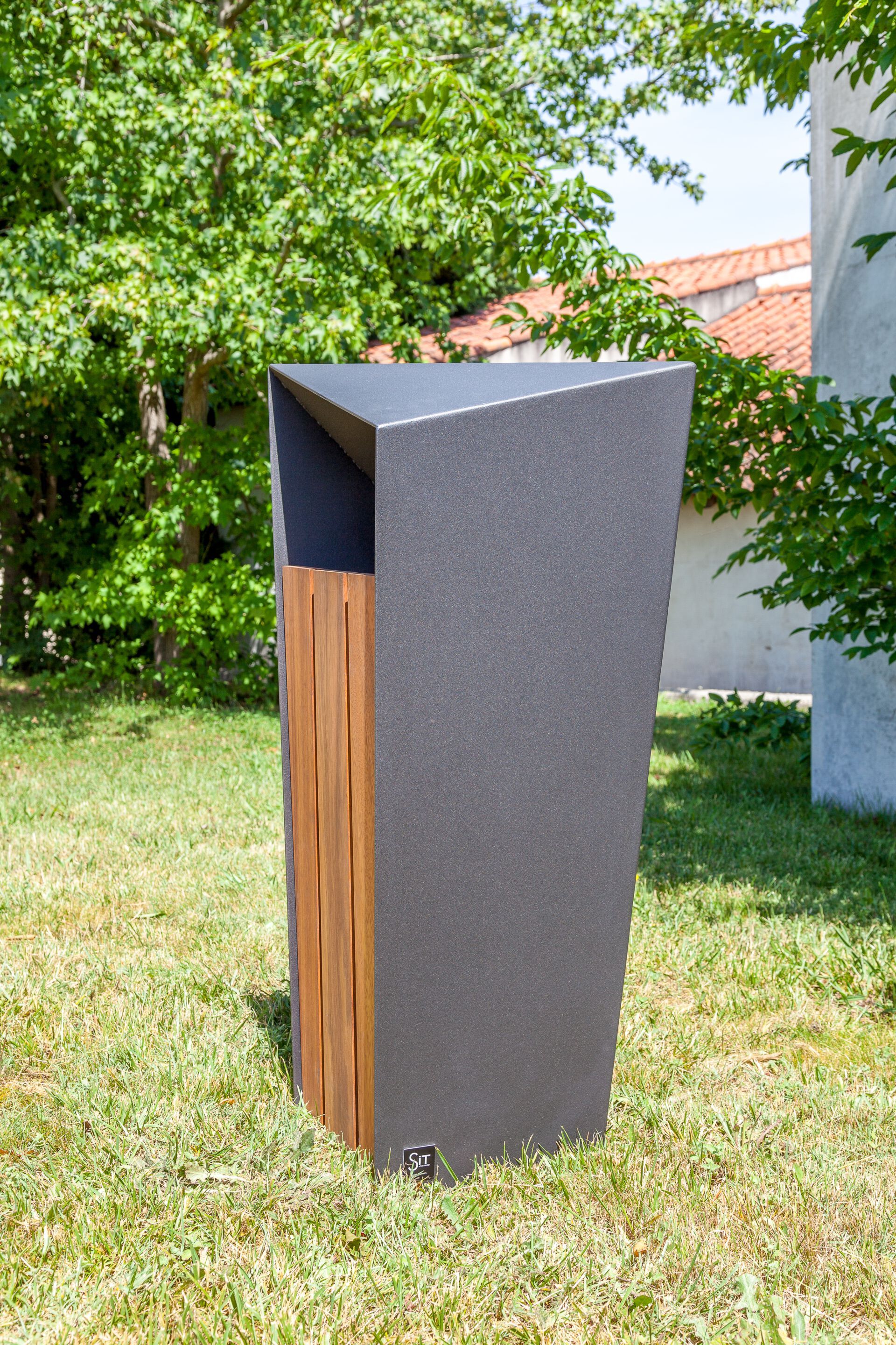Железные и деревянные стойки для мусора SIT Skew ARCH-00054922 - Вид №2