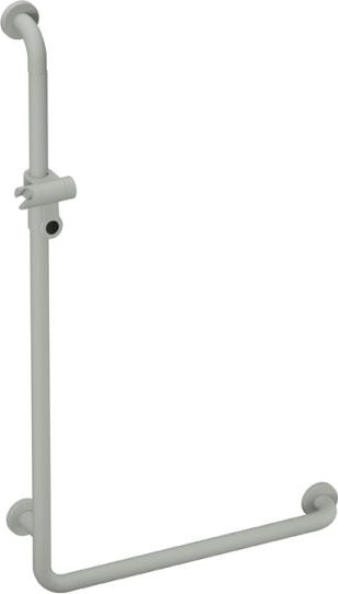 801.33B2S Угловая ручка с держателем для душа, нестандартная длина HEWI Edition matt | Polyamid  - Вид №1