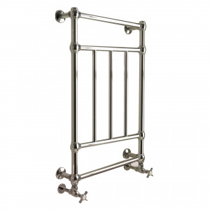 1212N 3SC Настенный полотенцесушитель TOWER MINI из латуни, версия с подогревом воды. диаметр трубы 30мм. Включены клапаны. Classico