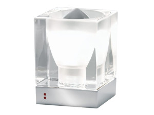 Стеклянная настольная лампа