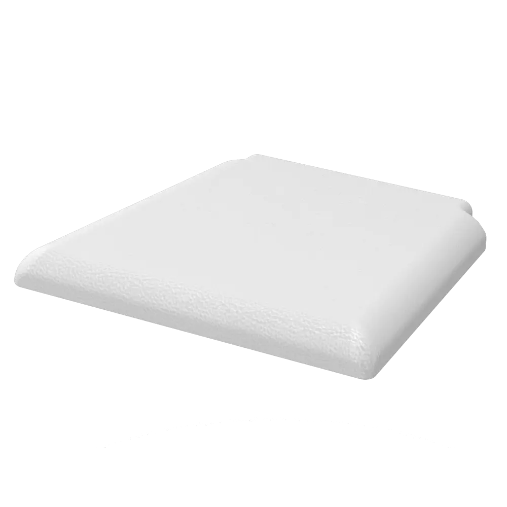 Сиденье для стула Марсель Delinia 43.5x40.5x4 см имитация кожи цвет белый STLM-2048149