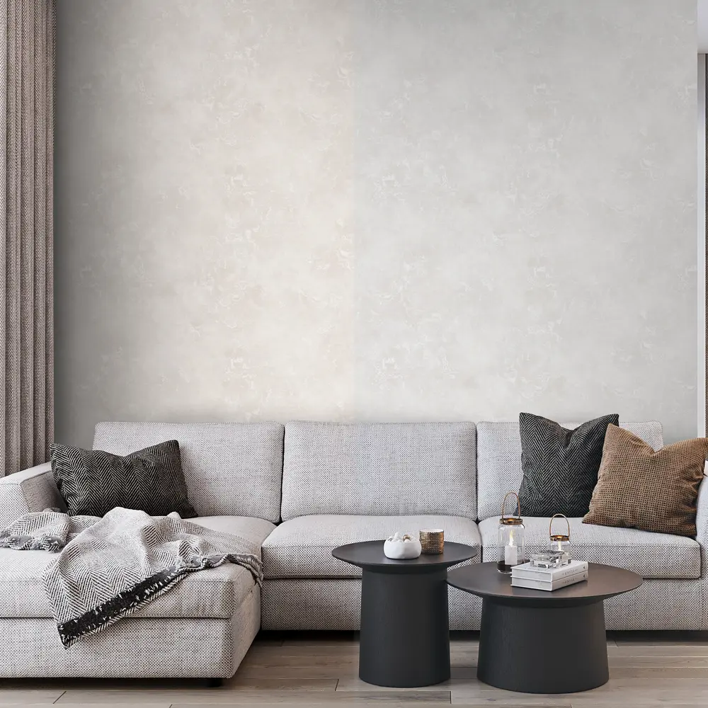 Обои флизелиновые Wallsecret Oceania бежевые 1.06 м 8885-11 STLM-2129513 - Вид №4