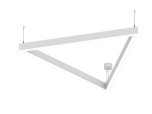 Экструдированный алюминиевый светодиодный подвесной светильник с регулируемой яркостью