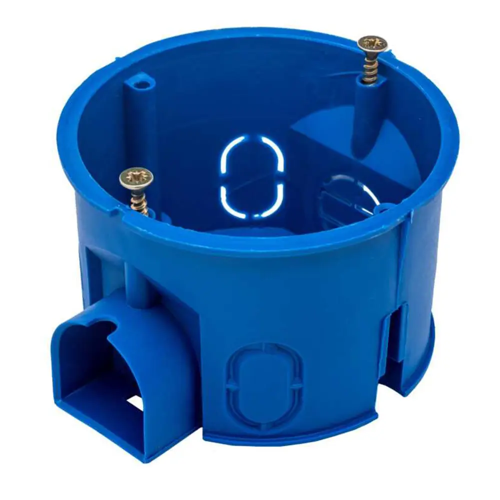 Коробка установочная Gusi Electric для сплошных стен 68x45 см цвет синий STLM-2200020