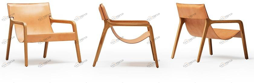 José Martínez Medina Кожаное кресло с подлокотниками Blacktone sun-id-1422864