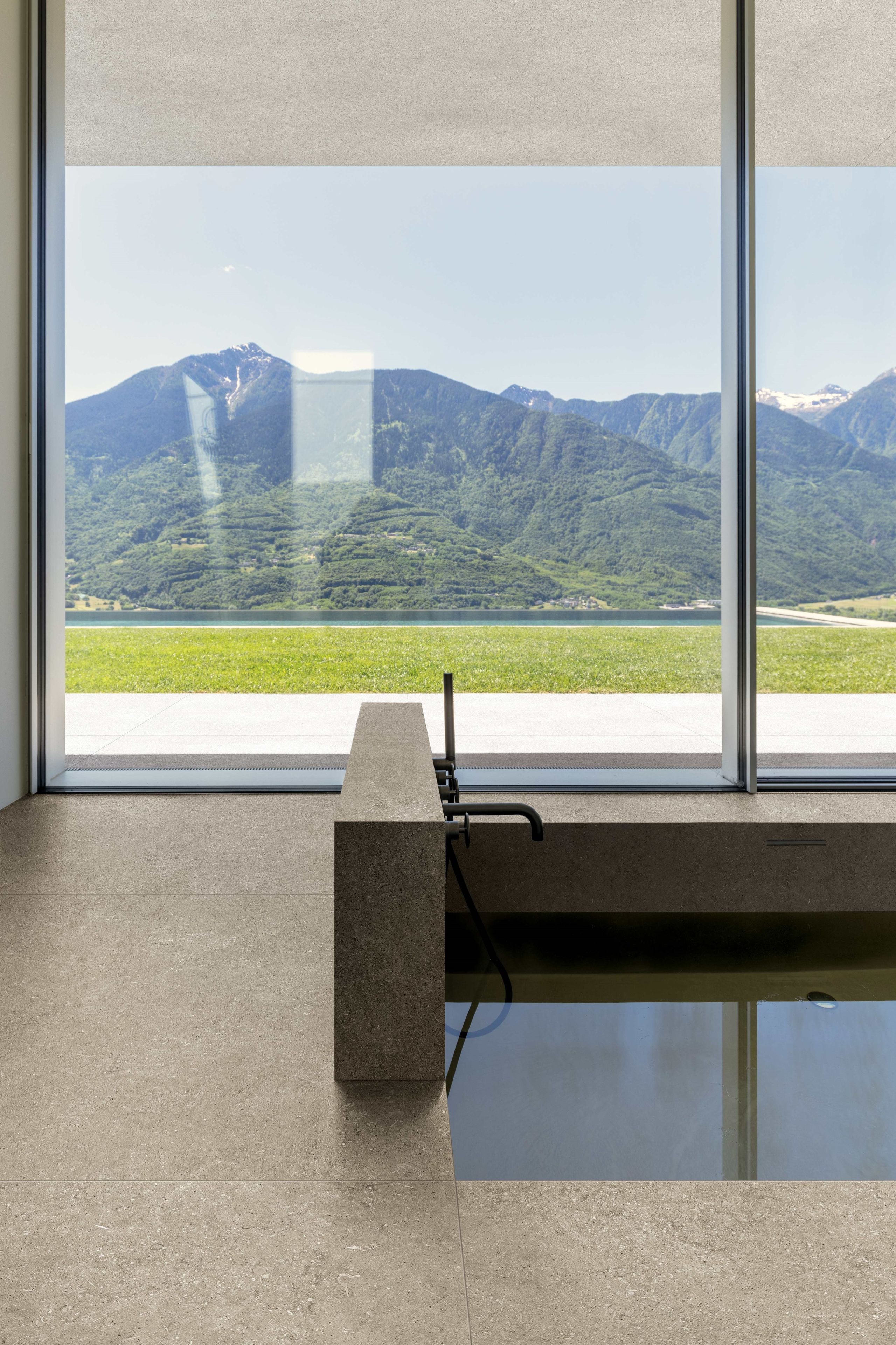 Пол / облицовка керамогранита для внутреннего и наружного применения с эффектом цемента Florim Ceramiche SENSI ARCH-00151192 - Вид №38