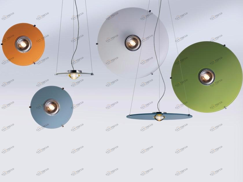 LICHT IM RAUM Светодиодный подвесной светильник из алюминия sun-id-1489469