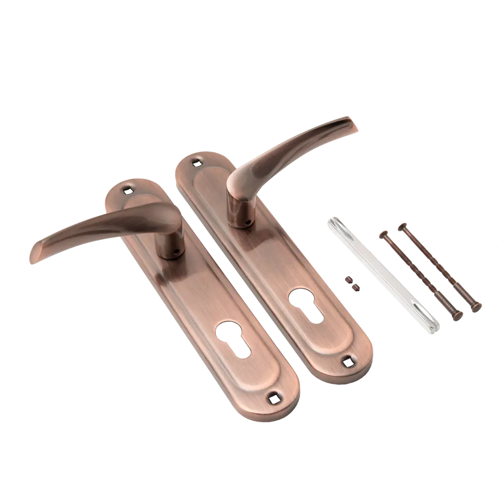 Дверная ручка Vanger на планке для входных дверей с возвратным механизмом 83577650 STLM-0042009 - Вид №2