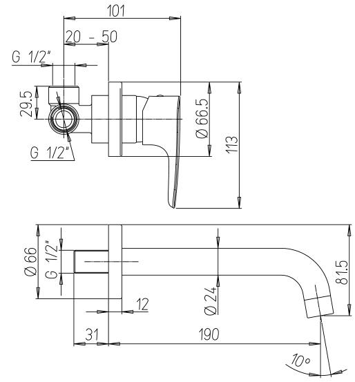 Jacuzzi ALBA 0LB00497JA00 - Вид №1
