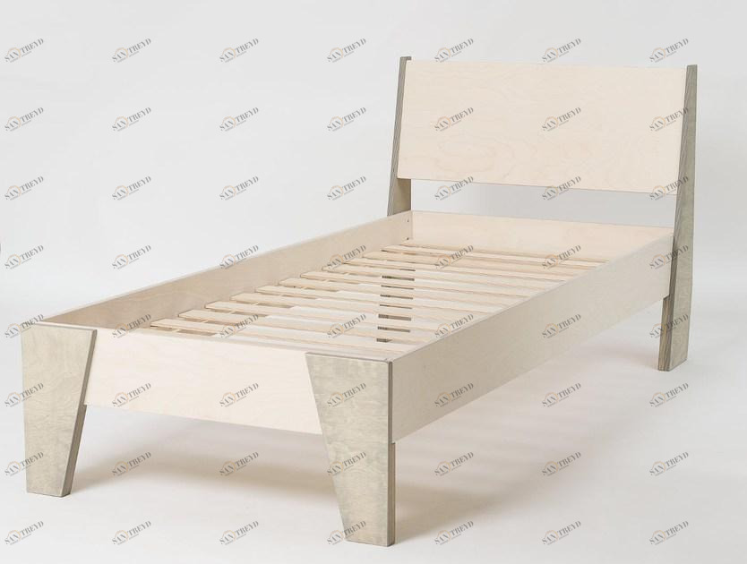 Radis Двуспальная кровать из фанеры Huh sun-id-1505229